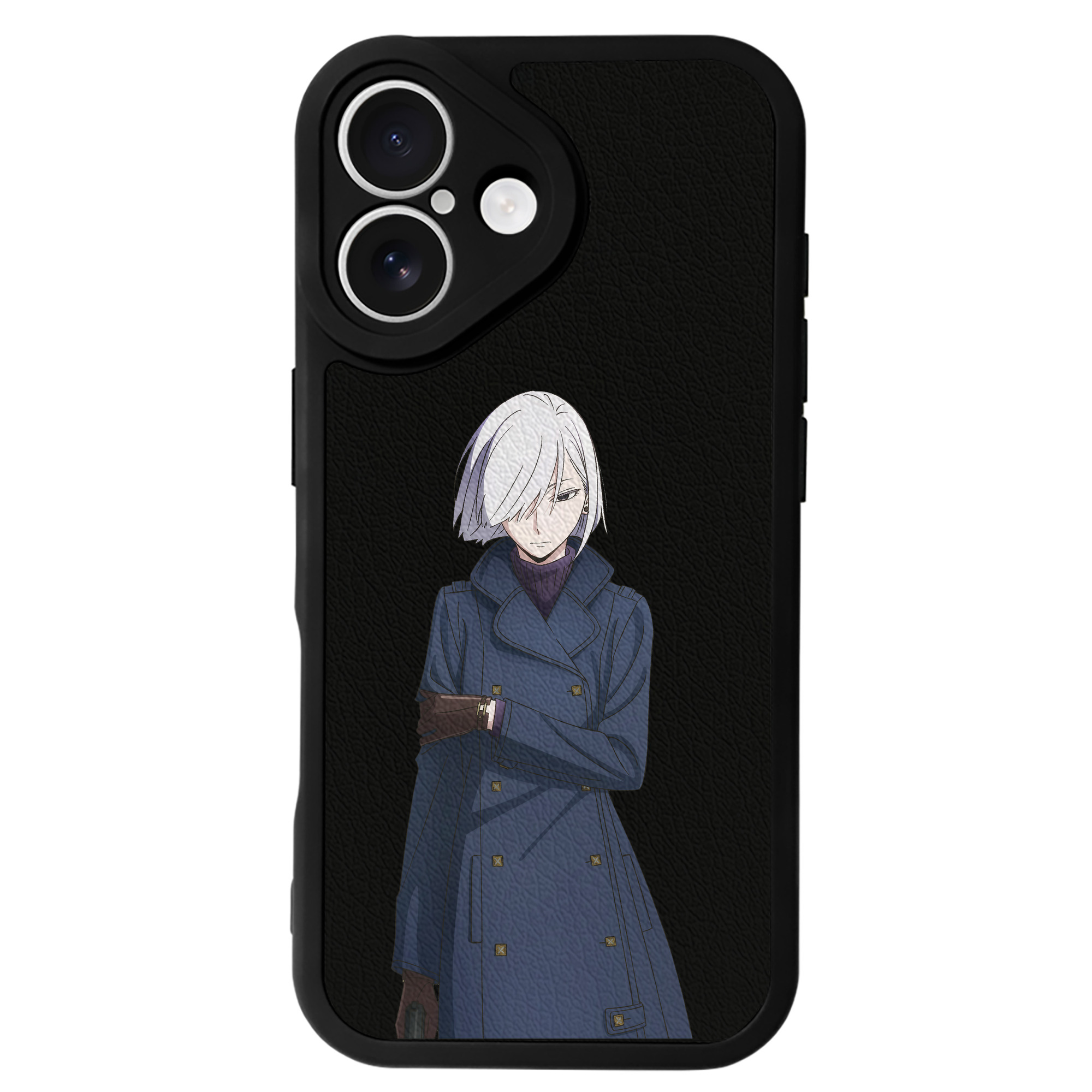 （画像用） SPY×FAMILY间谍家家酒 【iPhone 16シリーズ対応】シリコンスマホケース（レザー調） 材質：シリコン
